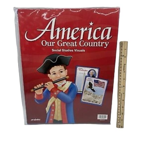 Abeka America Our Great Country w Lesson Guide- K5 & 1st Grade History Visuals - Picture 2 of 3